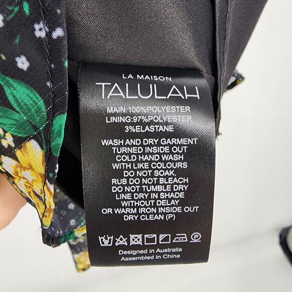 Talulah Stardust Sleeveless Sweetheart Neck Fitted Bodice Mini Dress Size Medium - Picture 5 of 8